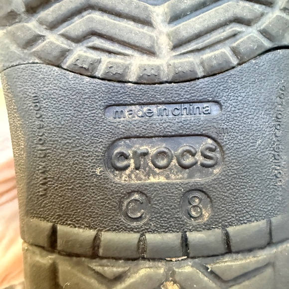 Crocs Mechanical Shark Shoes size 8 Toddler - Picture 6 of 6